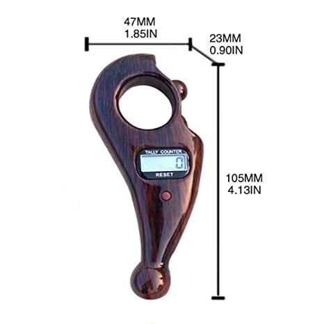 Tally Counting Machine – Manual Finger Rotating Digital Tally Number Counting Machine (Pack of 1)