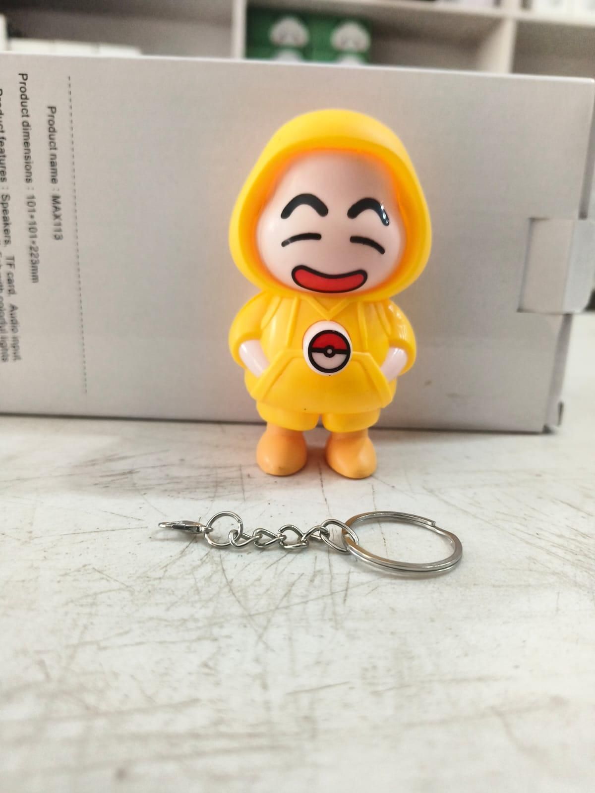 Shinchan Face Changing Keychain | High-Quality PVC | Fun & Unique Toy Key Ring