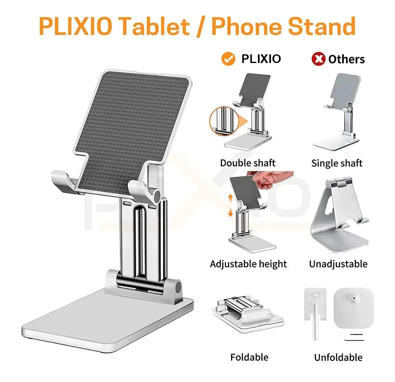 Revolex Folding Desktop Phone Stand β Compact & Adjustable | Handsfree Viewing