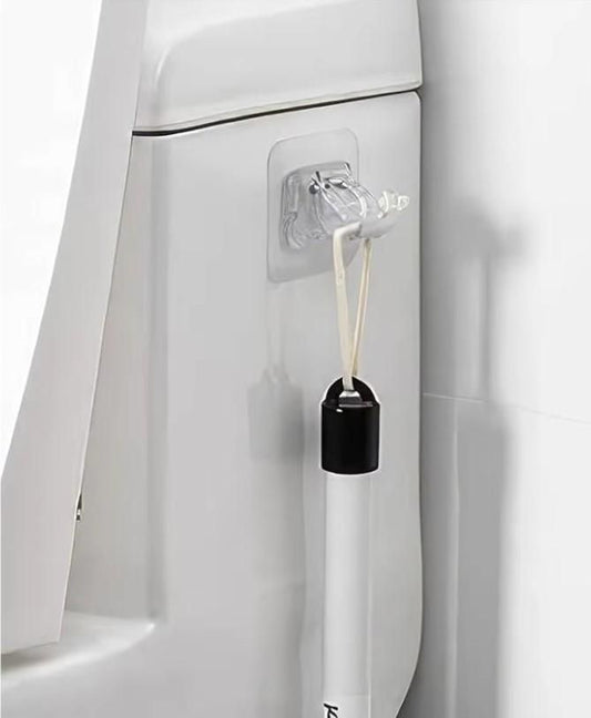 Rods Clips Hook Self Adhesive – Heavy Duty Wall Mount | Plastic | Pack of 6