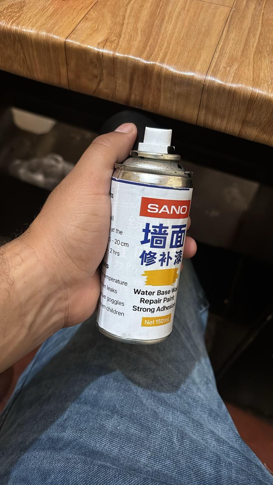 Water Base Wall Repair Spray Paint β 150ml | Liquid Foam | Easy Crack & Stain Fix