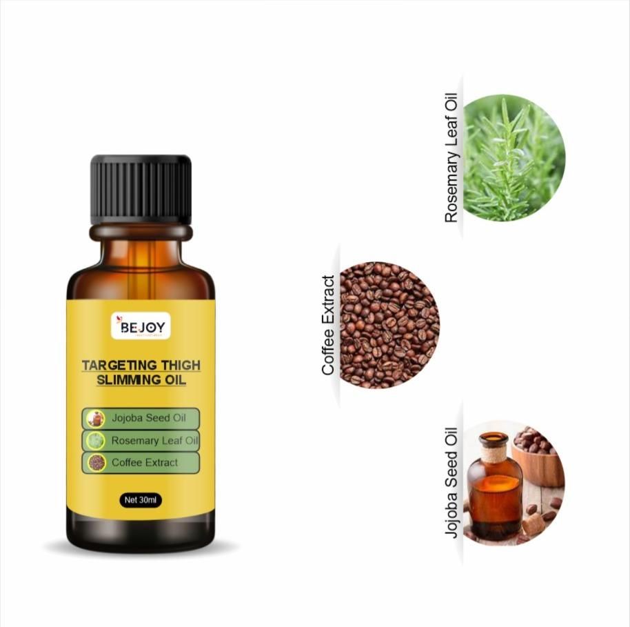 Thigh Slimming Oil ā Herbal Fat Burner & Tightening Oil (30ml Each, Pack of 2)