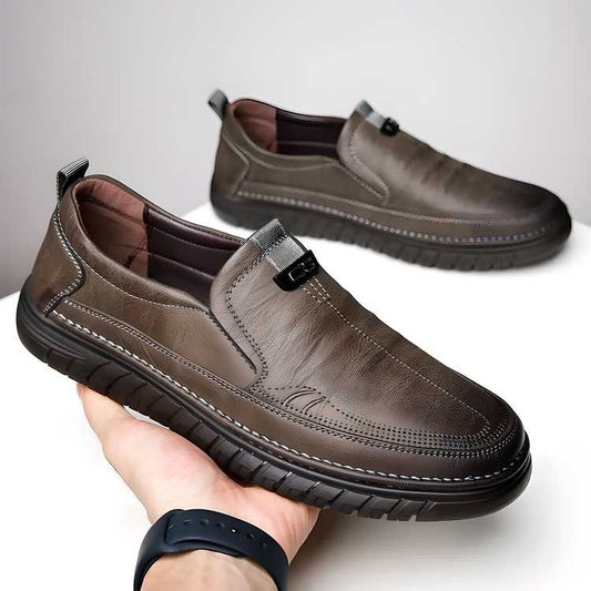 Trendy Brown Men's Casual Shoes | Stylish Daily Wear | Size UK 6