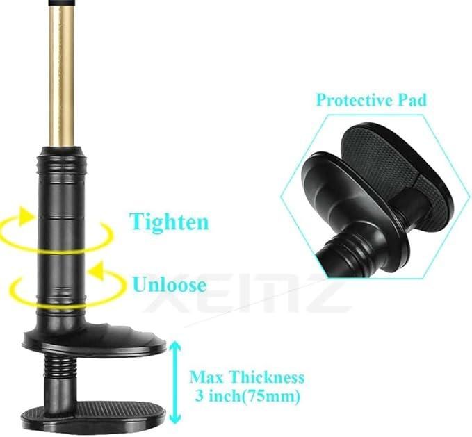 Flexible Clip Mobile Phone & Tablet Stand β 3 Adjustable Arms | 110cm Length | Foldable & Sturdy