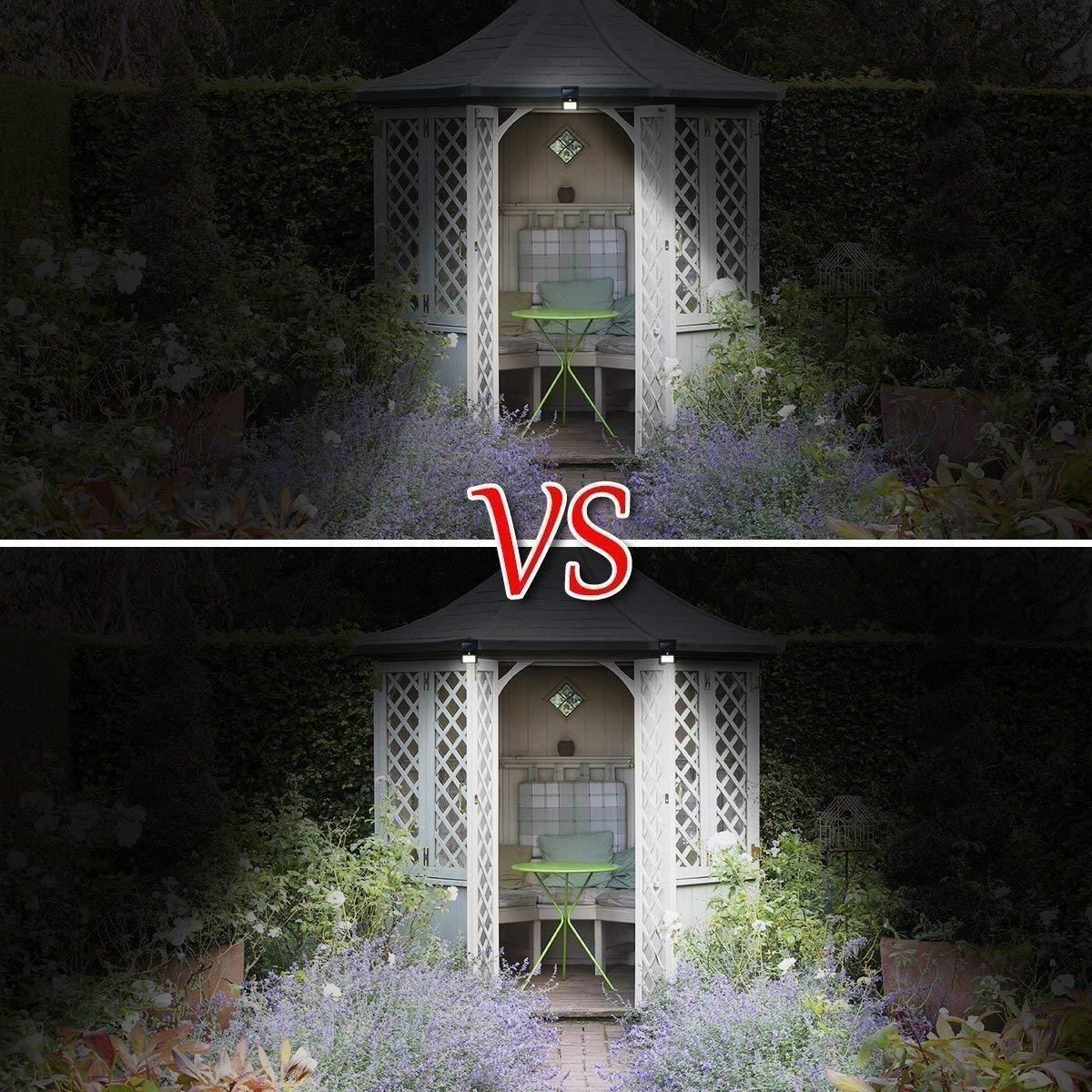 Solar Outdoor Security Light with Motion Sensor | Waterproof & Wall Mountable