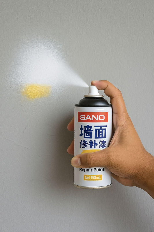 Water Base Wall Repair Spray Paint – 150ml | Liquid Foam | Easy Crack &amp; Stain Fix