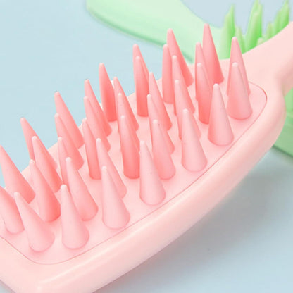 Wide Teeth Hair Comb – Anti-Hair Fall &amp; Scalp Massage Comb (Pack of 1)