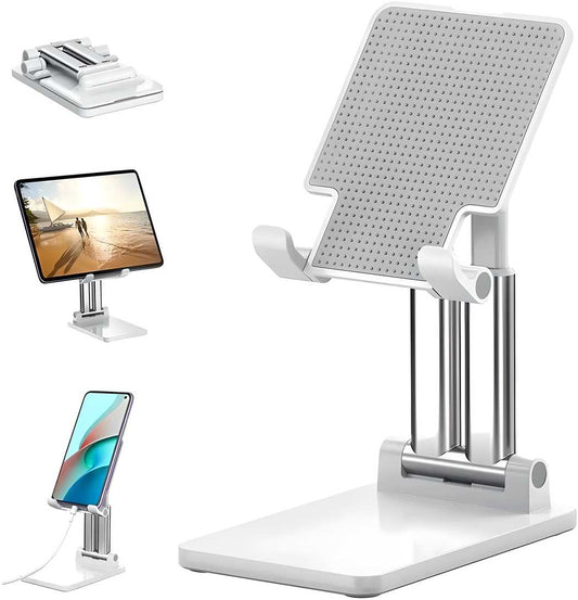 Revolex Folding Desktop Phone Stand – Compact &amp; Adjustable | Handsfree Viewing