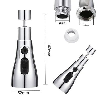 3 Modes Kitchen Sink Faucet – Multi-Function Stainless Steel Tap