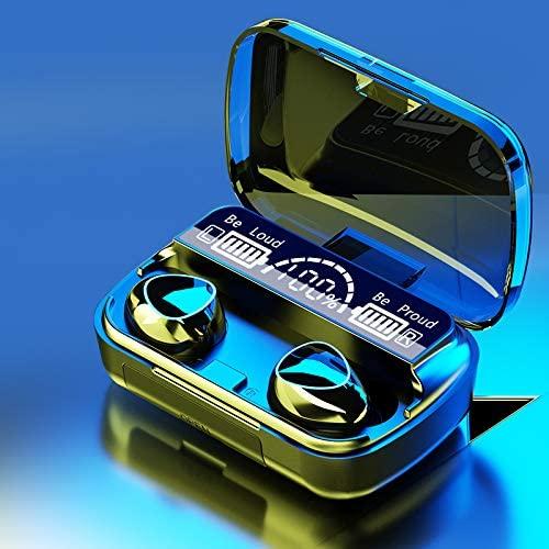 M10 Bluetooth TWS Earbuds | Upgraded 5.1 Chip | Long Battery | Black