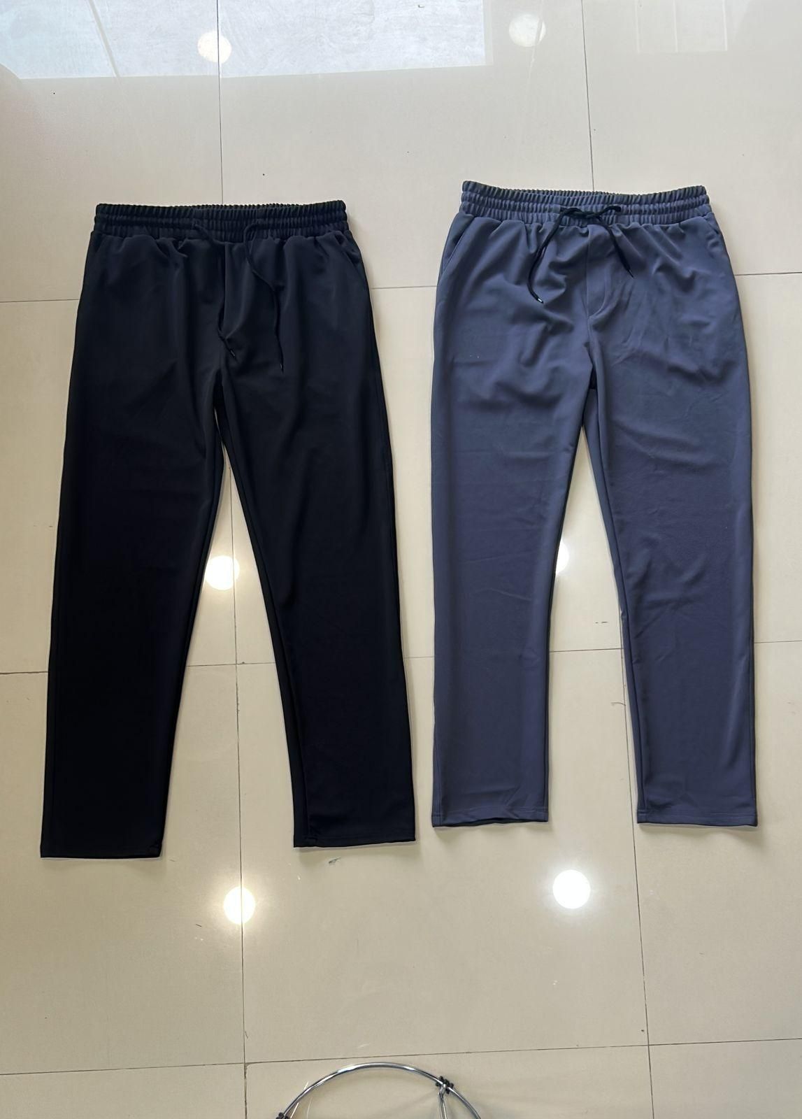 Combo of Men's NS Lycra Solid Track Pants | Pack of 2 | Regular Fit Casual Wear