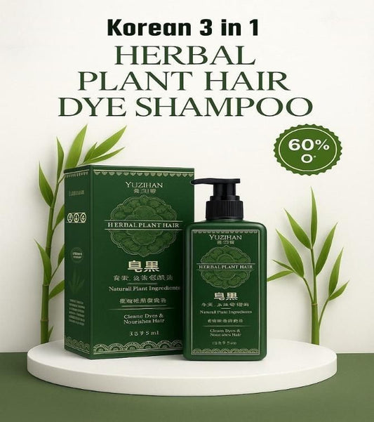 3 in 1 Hair Dye Shampoo – Natural Herbal Color + Clean + Nourish | 100ml