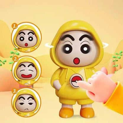 Shinchan Face Changing Keychain | High-Quality PVC | Fun &amp; Unique Toy Key Ring
