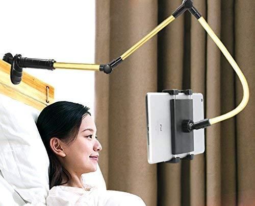 Flexible Clip Mobile Phone &amp; Tablet Stand – 3 Adjustable Arms | 110cm Length | Foldable &amp; Sturdy