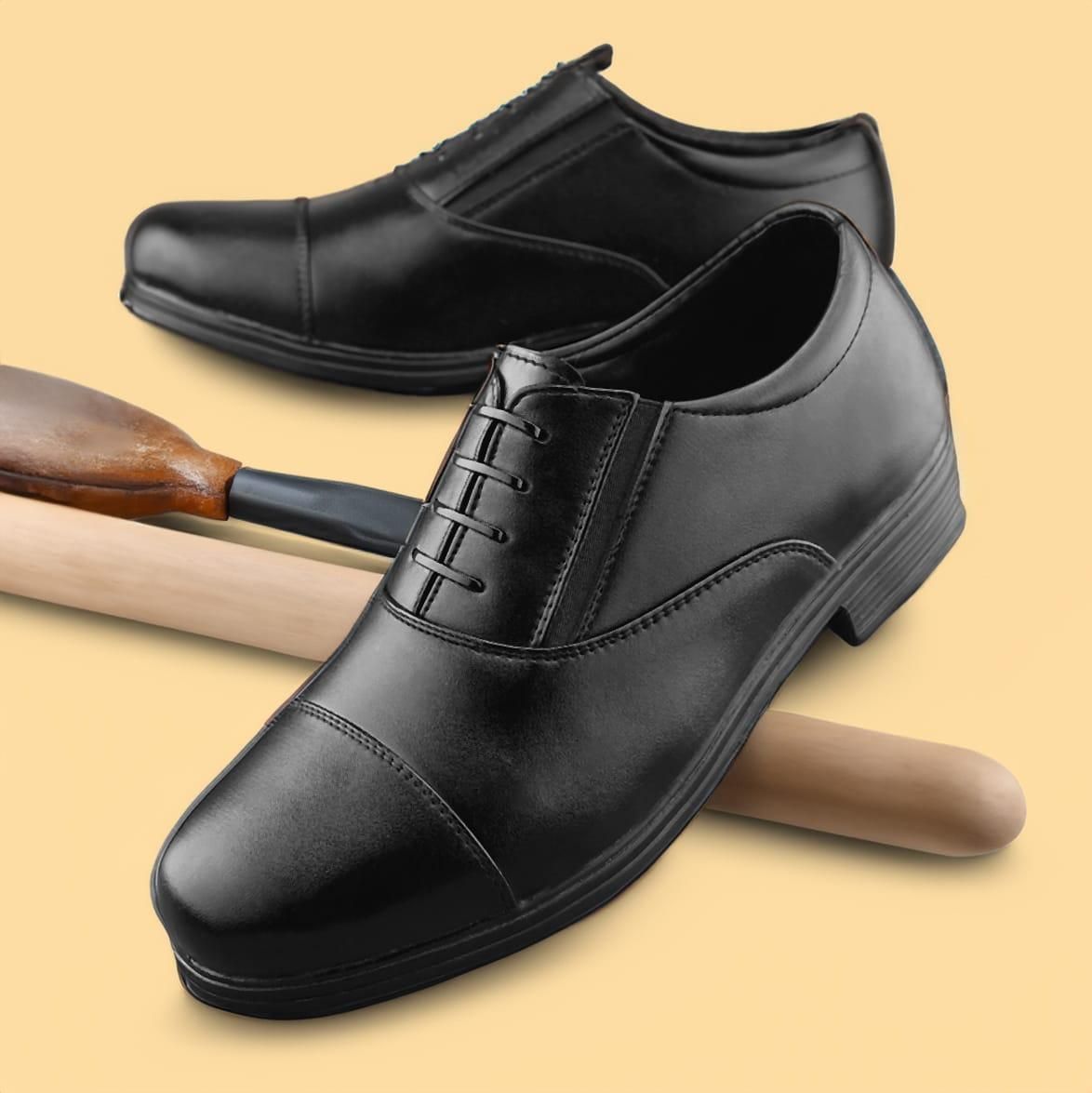 Men's Smart Formal Shoes | Lace-Up | Black | UK Size 6