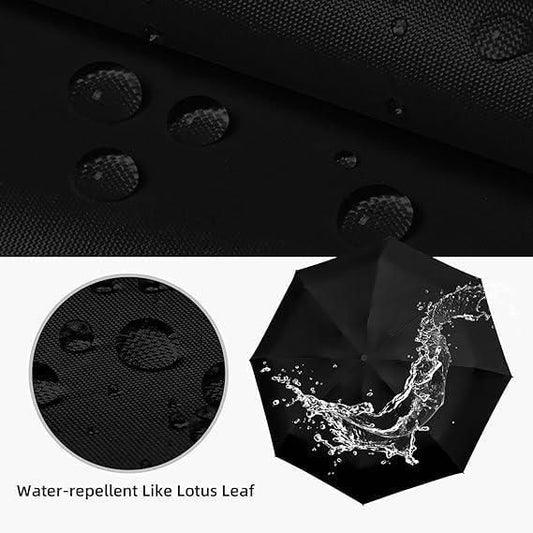 Mini Umbrella with Case – Manual Open, UV &amp; Rain Protection, Compact Pocket Umbrella for Men &amp; Women (1 Pc))