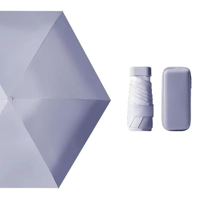 Mini Capsule Umbrella | Lightweight &amp; Portable | Travel Umbrella with Card Case