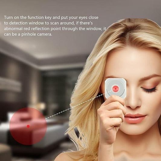 Mini Camera Detector | Anti-Spy Wireless Infrared Detector for Hotel/Home/Office Use